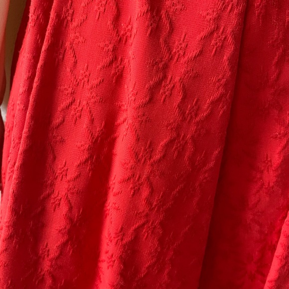 Vintage 60s High Neck Formal pleated Maxi Dress (q - Picture 8 of 9